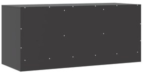 Móvel de TV 99x39x44 aço preto