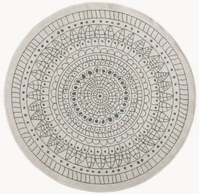 Tapete redondo reversível para interior e exterior Porto