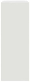 Aparador 67x39x107 cm aço branco