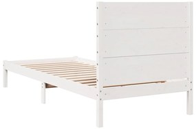 Cama extra longa sem colchão 100x220 cm madeira maciça