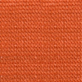 Para-sol estilo vela 160 g/m² 2x4,5 m PEAD laranja
