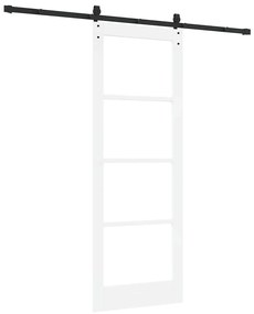 Porta deslizante vidaXL com conjunto de hardware 'ORKDAL'Branco 78x211