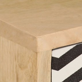 Móvel de TV 120x30x40 cm madeira de mangueira maciça