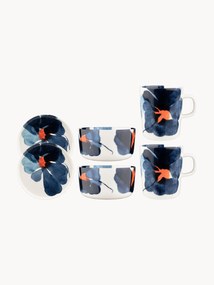Conjunto de pequeno-almoço Valssi, 2 pessoas, conjunto de 6