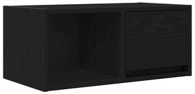 Móveis de TV 2pcs 60x31x25,5cm deriv. madeira carvalho preto