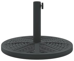 Base de guarda-sol para postes de Ø38/48 mm 12 kg redondo