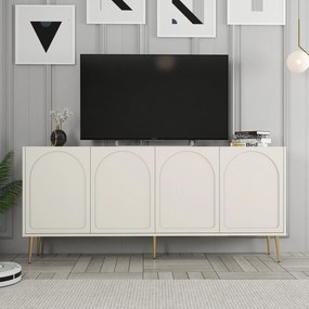 Console Lyon – Cream Gold – 180 cm x 80 cm x 35 cm