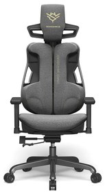 Cadeira gamer SONGMICS Cadeira de escritório com altura ajustável, efeito de fibra de carbono, encosto de cabeça com braços ajustáveis, capacidade de carga de 150 kg OBG067G01