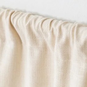 Cortina De 140x260 Cm Em Algodão Neidra Beige Creme - Sklum