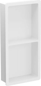 Mexen X-Wall-K prateleira embutida de conglomerado 62,2 x 30,7 cm, branca - 1900623010