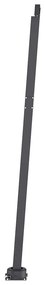 Toldo autom. LED e sensor de vento 400x300 cm amarelo/branco