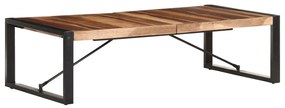 vidaXL Mesa de centro 140x70x40 cm madeira maciça
