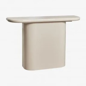 Consola 120x30 Cm Em Mdf Istanbul Tapioca Bege - Sklum