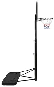 Tabela de basquetebol 258-363 cm polietileno preto