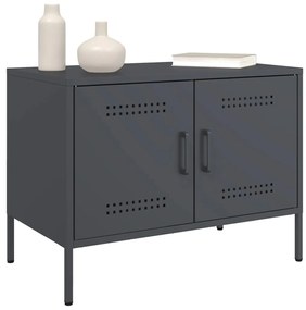 Móvel de TV 68x39x50,5 cm aço antracite