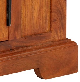 Móvel de TV 119x30x40 cm madeira de acácia maciça