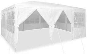 Tenda para Festa com 10 Laterais Branca 6x4 m PE