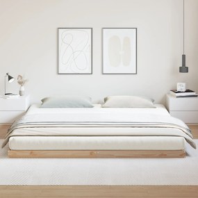 Cama 160x210 cm em Madeira Sólida de Pinho