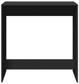 Mesa de bar 102x50x103,5 cm derivados de madeira preto