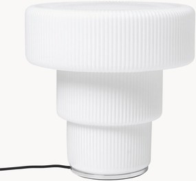 Candeeiro de mesa LED artesanal Ripple