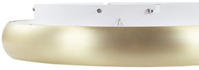 Candeeiro de teto LED metal dourado ATARAN Beliani