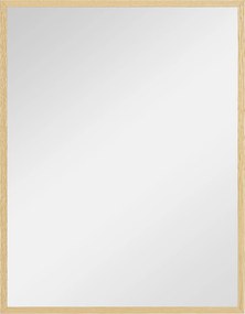 Espelho de Casa de Banho 70x90 cm Espelho de Parede Decorativo para Sala Entrada Corredor Horizontal ou Vertical Madeira