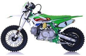 Mini moto infantil Pit bike automático 90cc Apollo Thunder Verde