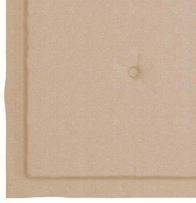5 pcs conj. de jantar dobrável c/ almofadões p/ exterior bambu