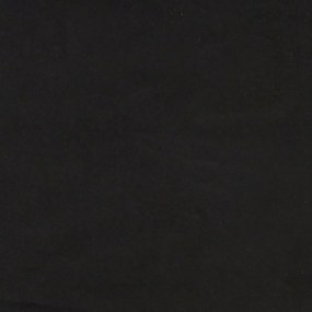 2 pcs conjunto de sofás com almofadas veludo preto