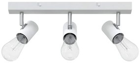 Spotlight de Teto 3 Via Ajustável Branco E27