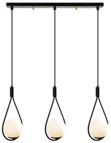 Candeeiro de Teto GMN-00008 – Preto – 70 x 15 cm