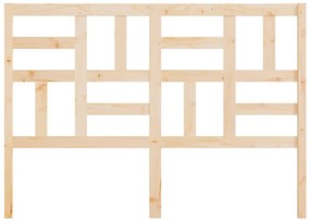 Cabeceira de cama 141x4x104 cm pinho maciço