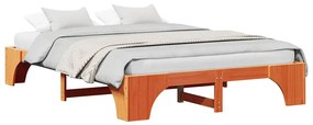 Cama de Pinho Encerado 140x200 cm