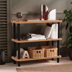 Estante Step – Preto – 80x75x28 cm