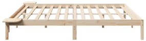 Estrutura de cama com mesas de cabeceira Castanho 180 x 200 cm