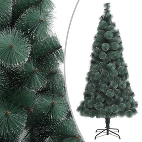 vidaXL Árvore de Natal artificial com suporte 120 cm PET verde