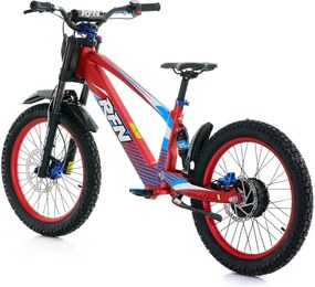 Bicicleta elétrica infantil sem pedais 750W 20" 36V 7.5Ah RXF EVO-RACING Vermelha