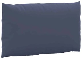 Almofadões p/ sofá de paletes 3 pcs tecido oxford azul-marinho