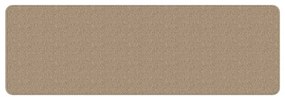 Tapete/passadeira 50x150 cm aspeto sisal cor areia