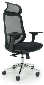 Cadeira de Escritório Executiva Riga Preta
