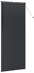 Persiana de Janela com cortinas Outros Manual Preto 90 x 220 cm Alumín