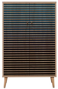 Armário Multiuso Multibox – Carvalho Sonoma – 80x127x36 cm