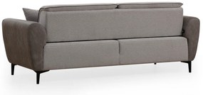 Sofá-Cama 3 Lugares Aren – Cinzento – 215x85x85 cm