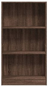Estante 60x24x109 cm derivados de madeira carvalho castanho