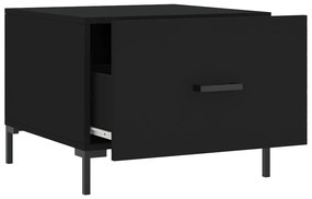 Mesa de centro 50x50x40 cm derivados de madeira preto