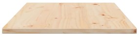 Tampos de mesa retangulares 4 pcs 90x45x1,7 cm pinho maciço