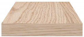 Prateleiras flutuantes 4 pcs 80x23,5x4 cm derivados de madeira