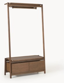 Bengaleiro de parede de madeira Libby