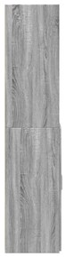 Armário alto 70x42,5x185 cm derivados madeira cinzento sonoma