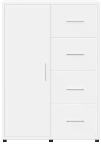 Aparadores 2 pcs 60x31x84 cm derivados de madeira branco